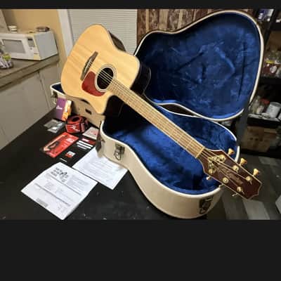 Luthier repaired Takamine GD93CE Series Dreadnought Cutaway Acoustic/Electric Guitar 2023 - Natural Gloss image 9