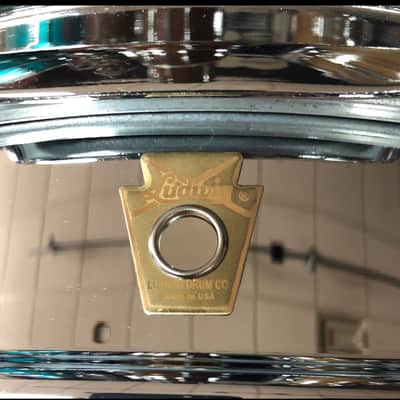 Ludwig LM400T Supraphonic 5x14" 10-Lug Aluminum Snare Drum with Tube Lugs 1999 - Present - Chrome-Plated image 4