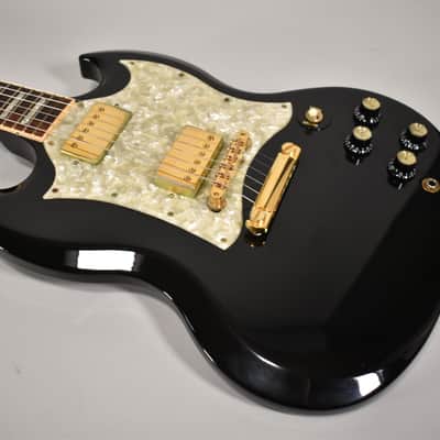 2000 Gibson SG Standard RARE Limited Edition Black And Gold Electric Guitar w/ OHSC image 9