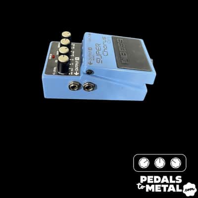 Boss CH-1 Super Chorus (Dark Gray Label) 2001 - Present - Blue - X15173 image 3