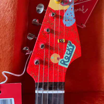 Fender Artist Series George Harrison Rocky Stratocaster 2022 - Sonic Blue / Custom Art image 22