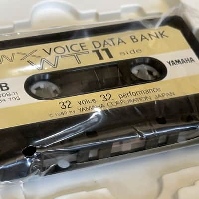 Yamaha TX81Z WX11 Voice Data Bank Cassette Tape // Ultra Rare Collectable!! image 5