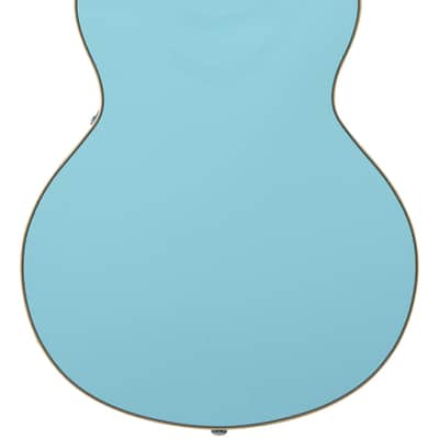 D'Angelico DAPMINIDCSKBCS PREMIER MINI DC Double Cutaway Semi-Hollow Body Maple Neck 6-String Electric Guitar w/Gig Bag image 6
