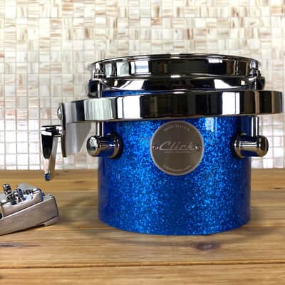 Click Icon 6ply Maple 5x6 Tom Tom Blue Sparkle image 1