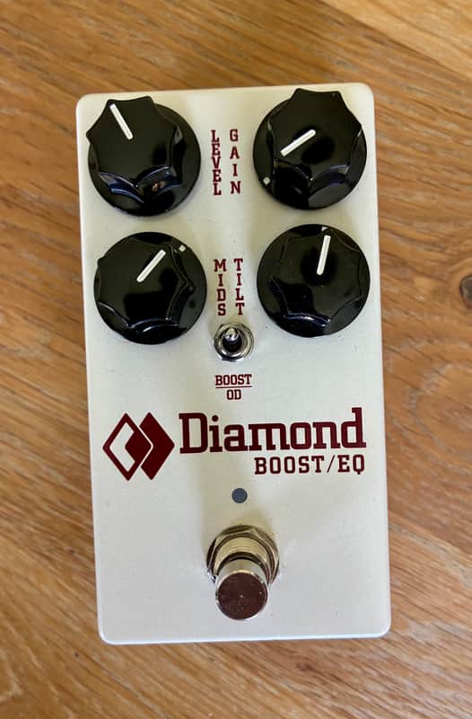 Diamond Boost / EQ (4-Knob) 2025 - Present - White image 1
