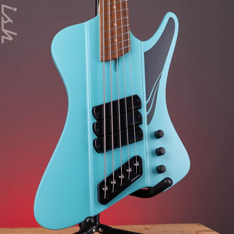 Dingwall D-Roc Standard 5-String Bass Matte Celestial Blue image 1