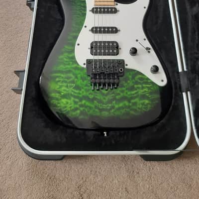 Jackson X Series Adrian Smith Signature SDXQ 2017 - Present - Transparent Green image 3