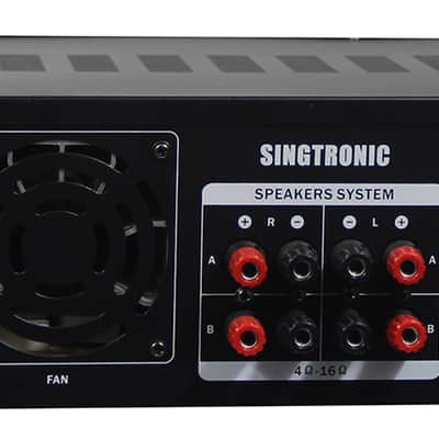 Singtronic Professional 1000W Karaoke Amplifier w/ Bluetooth Recording image 2