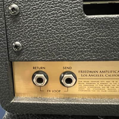 Friedman BE-Mini 30-Watt Solid State Guitar Amp Head 2021 - Present - Black image 2