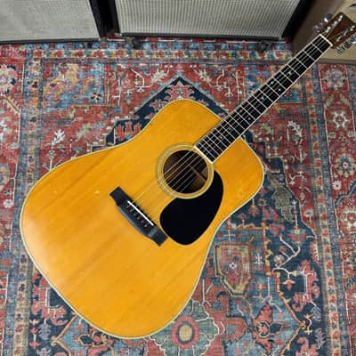 1985 Martin D35 Dreadnought Acoustic X-Braced - Natural image 3