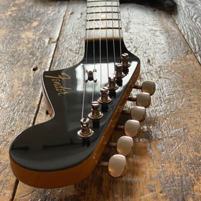Fender Japan Rare Alder Jaguar Reissue MIJ Piano Black w/ Matching Headstock MIJ Japan 2024 image 7