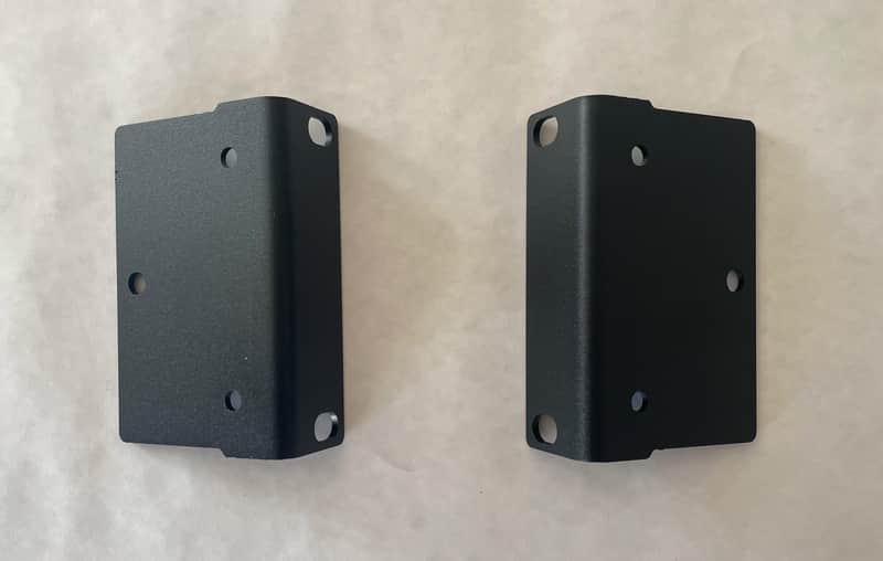 Roland Integra-7 Supporting Rackmount Ears - black powder finish image 1