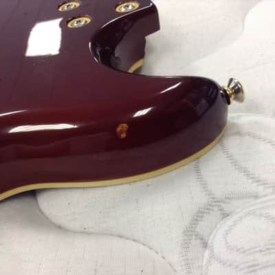JB Player (JBP) Artist 80s Sunburst Semi Hollow Electric Guitar Body Very Good Condition image 5