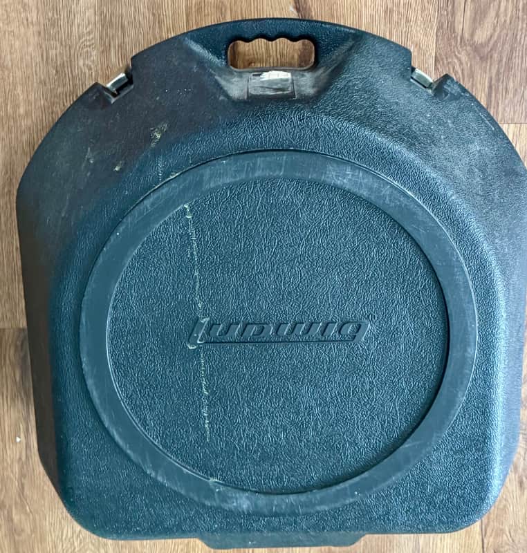 Ludwig Clam Shell Snare Drum Case Vintage 80's Hard Road Case image 1
