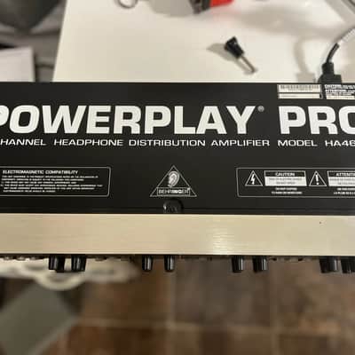 Behringer Powerplay Pro HA4600 4-Channel Headphone Amplifier 2000s - Black / Silver image 2
