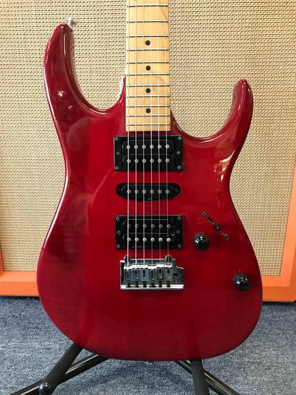 Ibanez RX 170 Electric Guitar 1990's Trans Red Made in Korea HSH