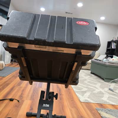 Full Fractal Axe-FX III Rig - Fractal Audio Axe-FX III, Fractal FC-12, Dunlop Expression Pedal, Custom SKB 4U Rack, On-Stage Amp Stand image 10