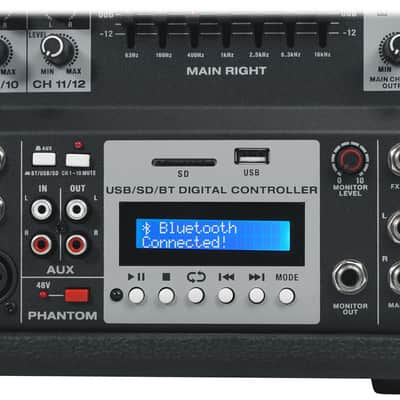 Rockville RPM109 12 Channel 4800w Powered Mixer , 7 Band EQ+8-Ch Snake Cable image 20