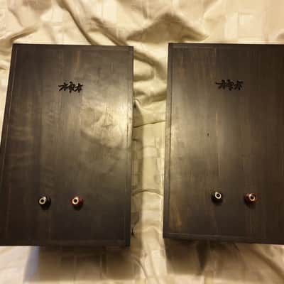 Shun Mook BBC LS3/5a Speakers 1980s - Real Ebony wood image 8