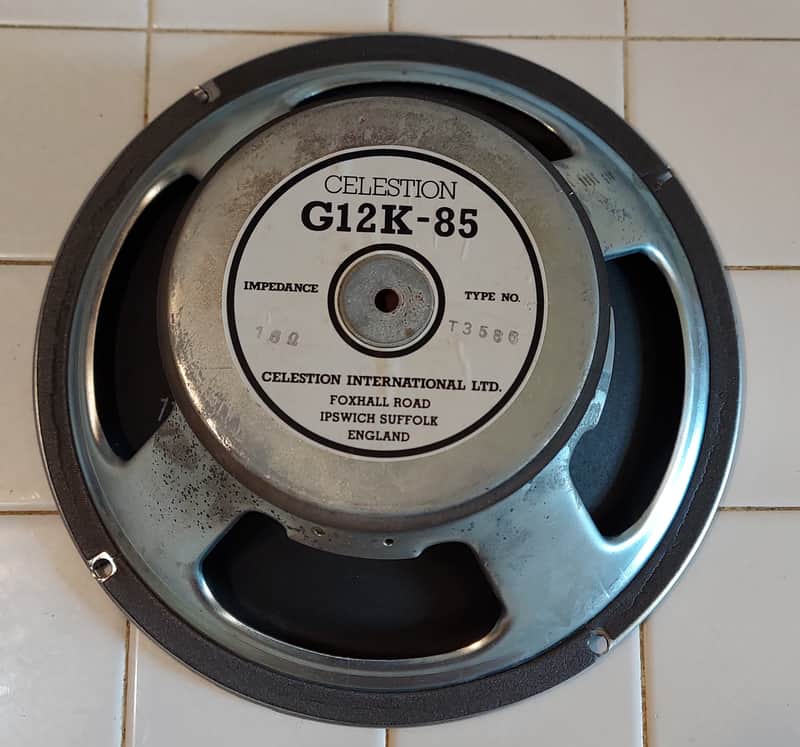 Vintage Celestion  G12K-85 12" 16 ohms Guitar Speaker - L@@K image 1
