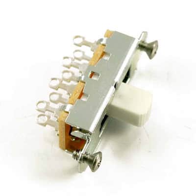 Switchcraft On-Off-On Slide Switch 3 way for Fender Mustang Duosonic White image 4