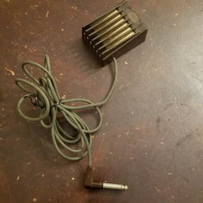 Turner Rare 162 Crystal harp mic lo-fi Hi-Z vintage 1950s - brown and gold image 2