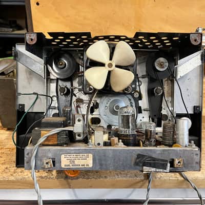 Silvertone 5234 monaural tape recorder reel to reel 1960s image 13