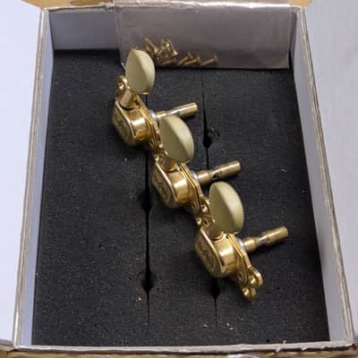 Schaller Gypsy Jazz Guitar Tuners - Gold image 5