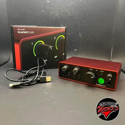 Focusrite Scarlett Solo 4 Th Generation image 6