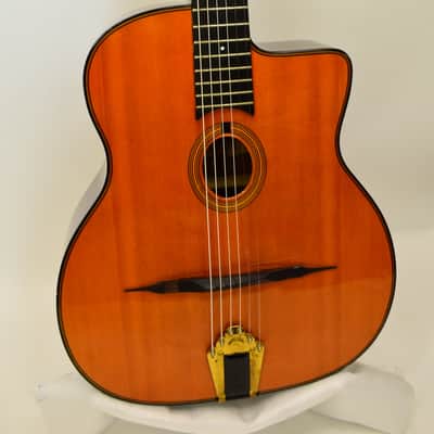 Gitane DG-250 Professional Gypsy Jazz Acoustic Guitar, Natural (Pre 2010) w/ Case image 3