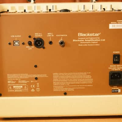 Blackstar Sonnet 60 Natural Response 60-Watt 1x6.5" Acoustic Guitar Amp 2020 - Present - Blonde image 3