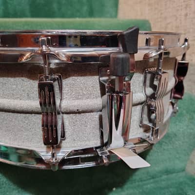Ludwig Supraphonic Shell (Copper or Brass) with Acrolite Hardware 5"x14 10 Lug Snare Drum image 6
