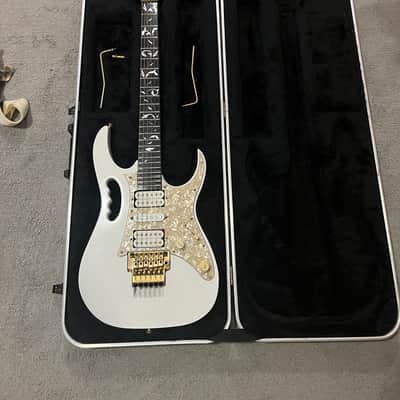Ibanez JEM7V-WH Steve Vai Signature with Ebony Fretboard 1998  White image 11