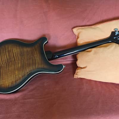 PRS SE Hollowbody II Piezo - Black Gold Burst image 2