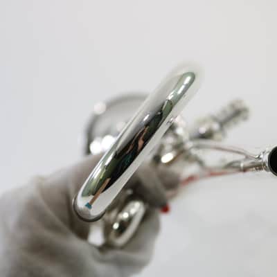 B&S Model 3116/2 Challenger Professional Eb/D Two Bell Trumpet MINT CONDITION image 8