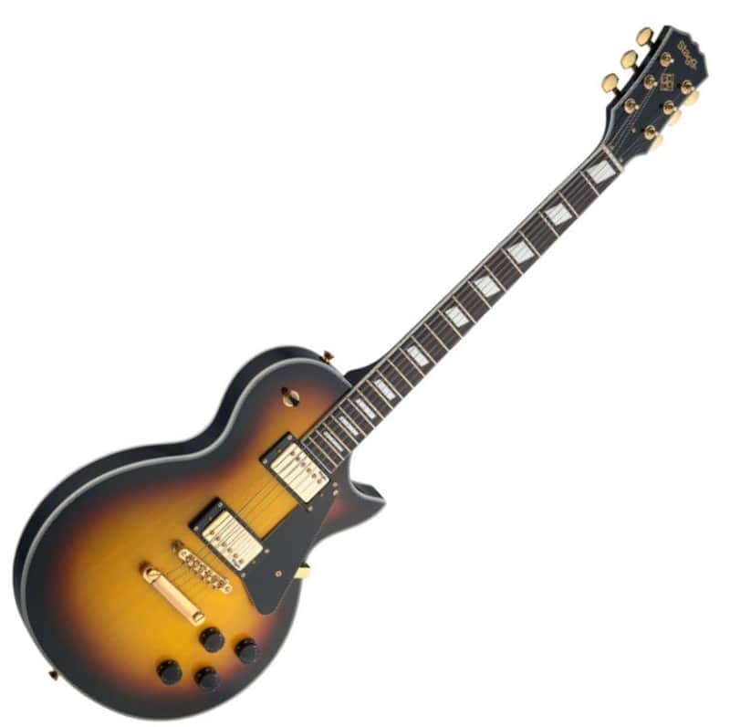 Stagg L400-TS Classic Rock L 6-String Electric Guitar - Sunburst image 1