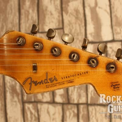 Fender  Stratocaster 63 Masterbuilt Ron Thorn Custom Shop Heavy Relic  2020 image 16