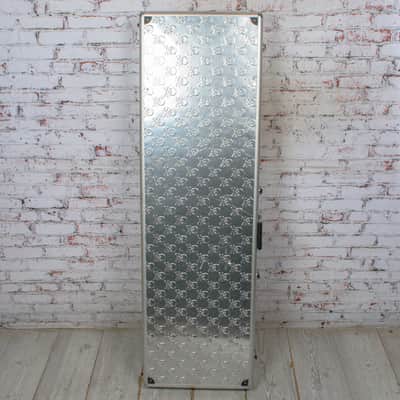 Black Kross - Bass Guitar Hardshell Case - Brushed Aluminum - USED image 6