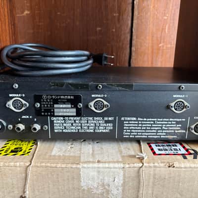 Roland Studio System-100m 190 Rare three-module rack w/ box image 5
