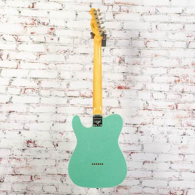 Fender - Custom Shop 1960 Telecaster Custom Journeyman - Electric Guitar - Seafoam Green Sparkle - w/ Hardshell Case - x9575 image 8