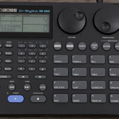 Repaired BOSS DR-660 Dr. Rhythm Drum Machine Roland TR808 New Internal Battery image 2