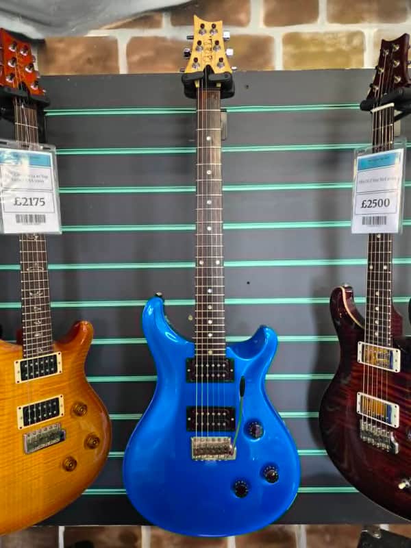 PRS CE 24 Chrome Blue 2006 Electric Guitar | Reverb