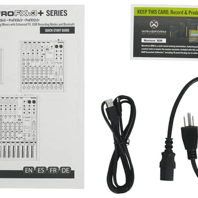 Mackie ProFX12v3+ 12-Channel Pro Effects Mixer w/USB ProFX12 v3 + Power Strip image 10