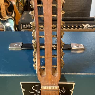 Unknown Octavina? Laud? Homemade? 14 String Instrument - Natural image 4