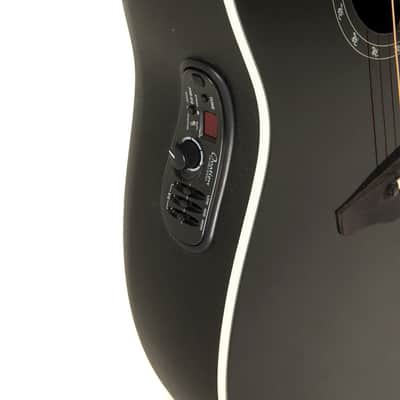Ovation E – akustická kytara Standard Balladeer Deep Contour Cutaway Černá image 7