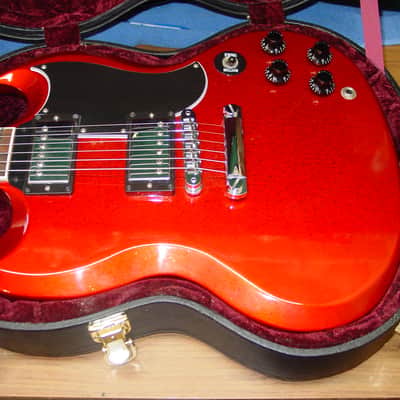 Gibson 2018 Custom Shop SG Standard Red Sparkle image 4
