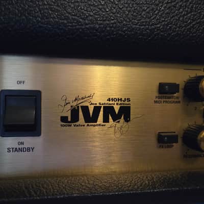 Marshall JVM410HJS Joe Satriani Edition 4-Channel 100-Watt Guitar Amp Head 2013 - 2018 - Black image 2