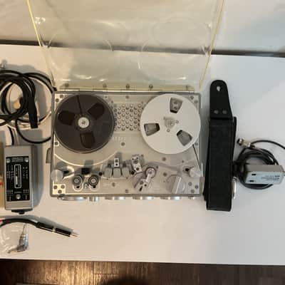 Vintage 1960 Nagra III Reel-to-Reel Tape Machine Analog Recorder Kudelski Field Recorder Tape Loops Swiss w/ Accessories image 1
