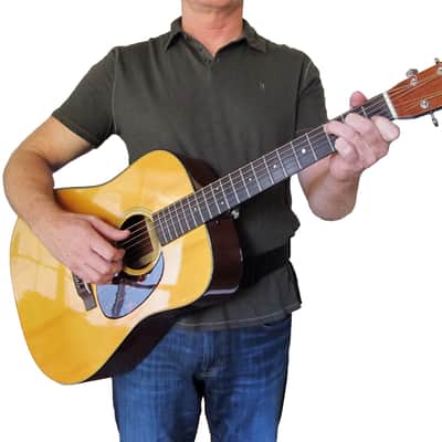 Slinger Straps "Acoustic Hip Strap" | Ergonomic Waist Guitar Strap image 2
