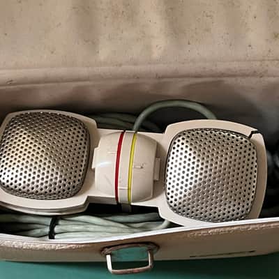 Grundig GDSM 202 Stereo Dynamic Microphone 1960s - White image 6